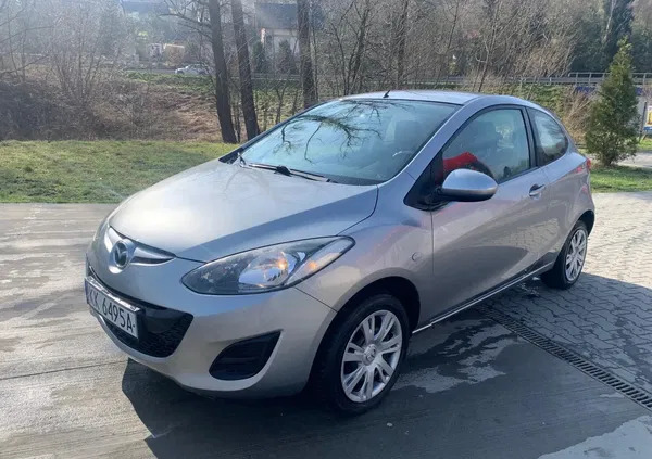 opolskie Mazda 2 cena 15500 przebieg: 213062, rok produkcji 2011 z Kraków